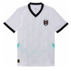 Österrike Bortatröja EM 2024 Korta ärmar